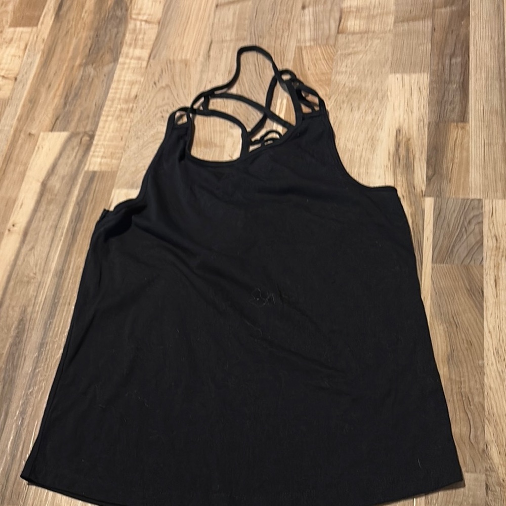 Yogalicious Black Kids Tank Top